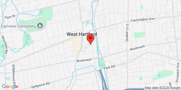 Map of 65 Memorial Rd Ste 508 West Hartford, CT 06107