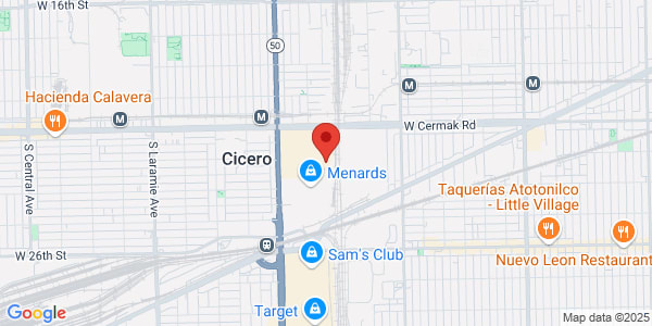 Map of 4701 W Cermak Cicero, IL 60804