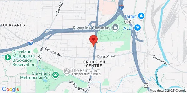 Map of 3762 Pearl Rd Cleveland, OH 44109