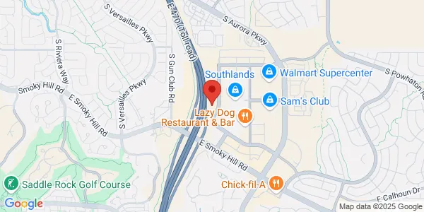 Map of 6159 S Southlands Pkwy Unit B Aurora, CO 80016