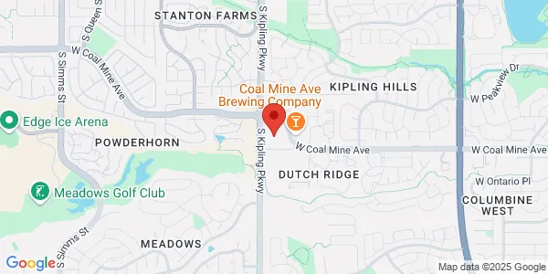 Map of 9670 West Coal Mine Ave Ste 150 Littleton, CO 80123