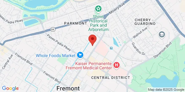 Map of 2147 Mowry Ave Ste C1 Fremont, CA 94538