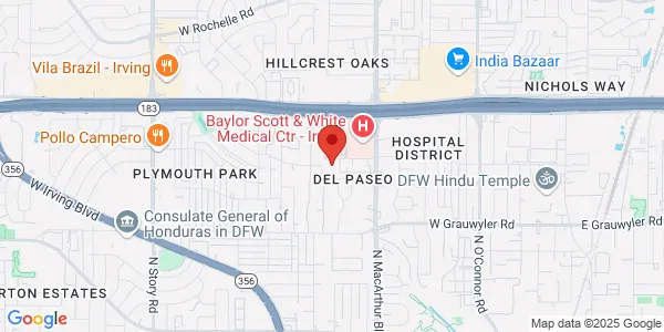 Map of 1302 Lane St Ste 800 Irving, TX 75061