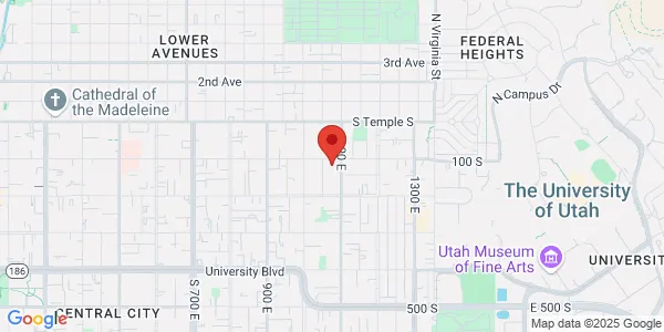 Map of 1060 E 100th S Ste L7 Salt Lake City, UT 84102