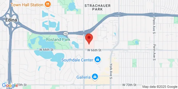 Map of 6545 France Ave S Ste 641 Edina, MN 55435