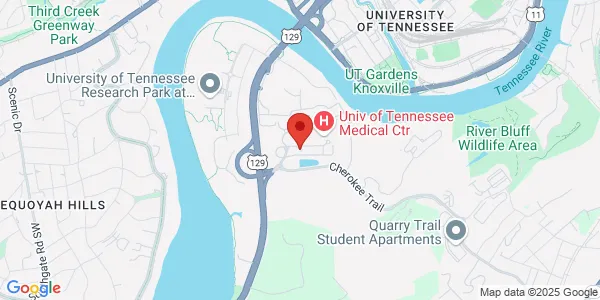 Map of 1932 Alcoa Hwy Bldg C Knoxville, TN 37920