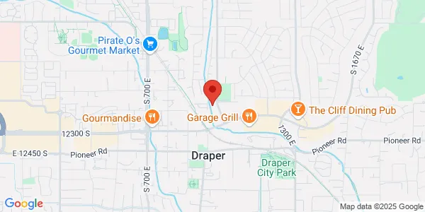 Map of 12176 S 1000th E Draper, UT 84020