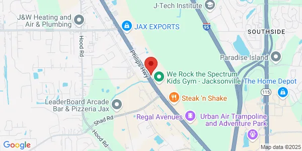 Map of 9143 Philips Highway Suite Ste 495 Jacksonville, FL 32256