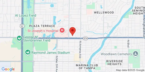 Map of 2727 W Dr Mlk Blvd Ste 200 Tampa, FL 33607