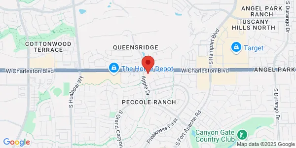 Map of 9499 W Charleston Blvd Ste 150 Las Vegas, NV 89117