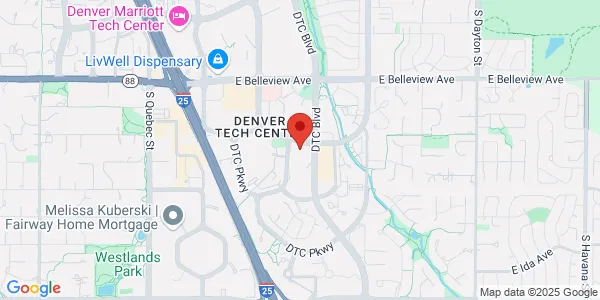 Map of 8400 E Prentice Ave Ste 301 Greenwood Village, CO 80111