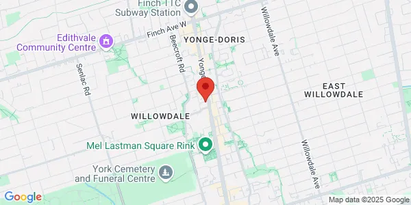 Map of 5292 Yonge Street Toronto, ON M2N 5P9 Canada