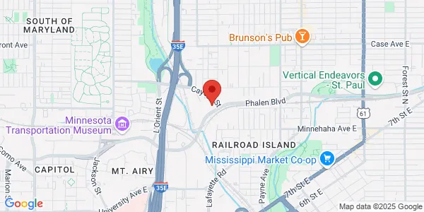 Map of 401 Phalen Blvd Saint Paul, MN 55130