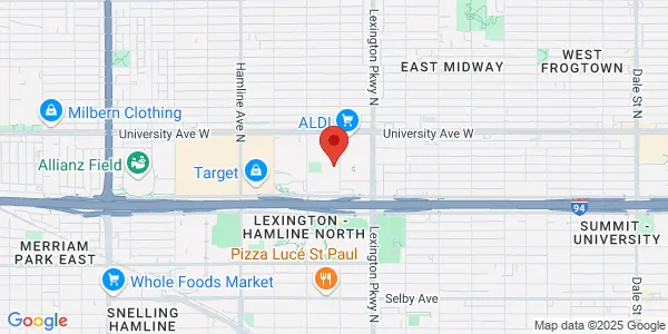 Map of 451 Dunlap St N Saint Paul, MN 55104