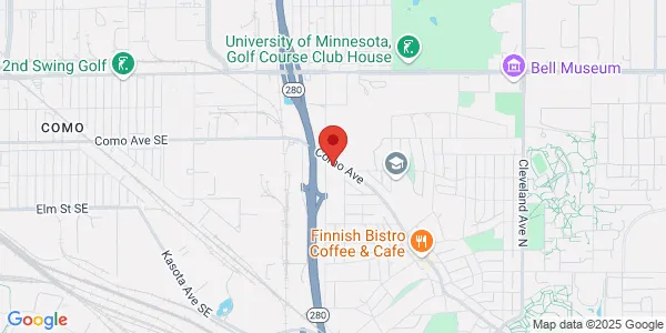 Map of 2500 Como Ave Saint Paul, MN 55108