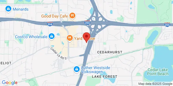 Map of 5100 Gamble Dr Ste 100 Saint Louis Park, MN 55416