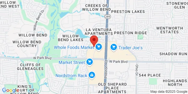 Map of 5085 W Park Blvd Ste 160 Plano, TX 75093