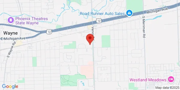 Map of 4020 Venoy St Ste 200 Wayne, MI 48184