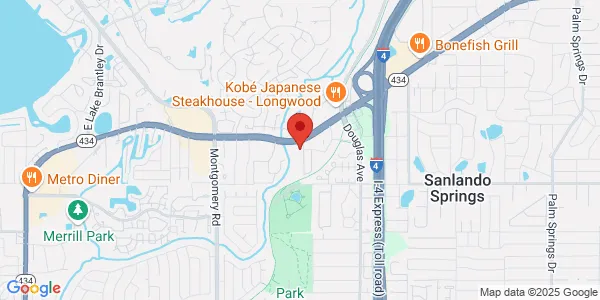 Map of 2170 W State Rd 434 Ste 190 Longwood, FL 32779