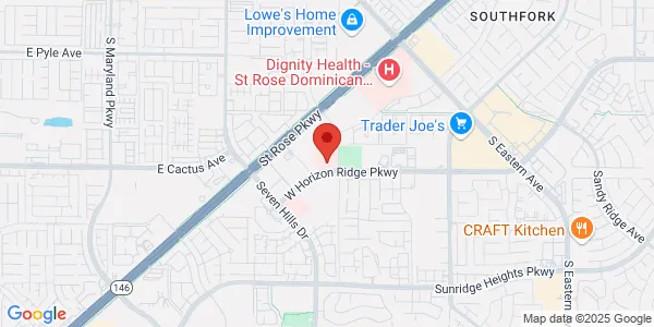 Map of 10561 Jeffreys St Ste 111 Henderson, NV 89052