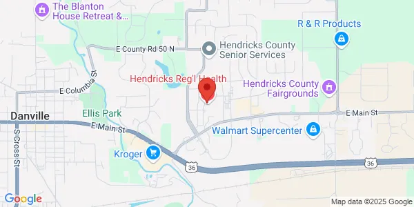 Map of 1000 E Main St Danville, IN 46122