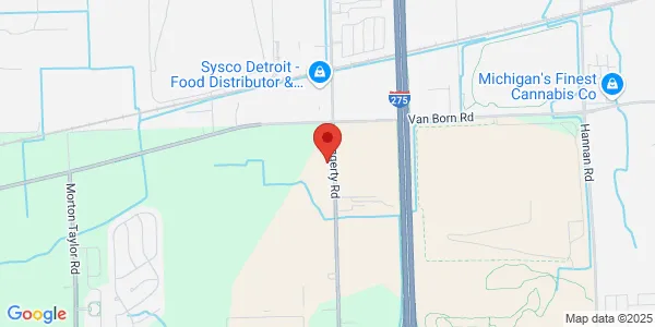 Map of 6100 Haggerty Hwy Canton, MI 48187