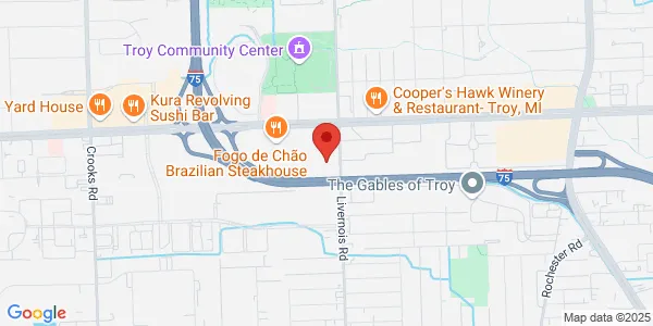 Map of 2825 Livernois Rd Troy, MI 48083