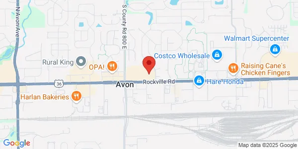 Map of 8244 E US Hwy 36 Ste 110 Avon, IN 46123