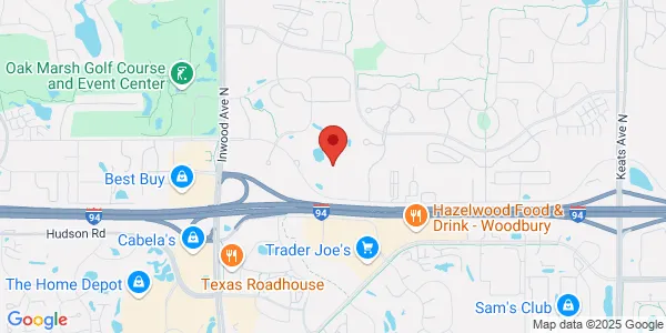 Map of 8650 Hudson Blvd N Ste 235 Lake Elmo, MN 55042