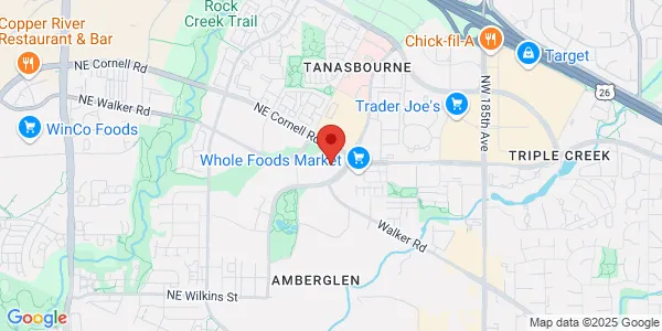 Map of 1925 NW Amberglen Pkwy Ste 300 Hillsboro, OR 97006