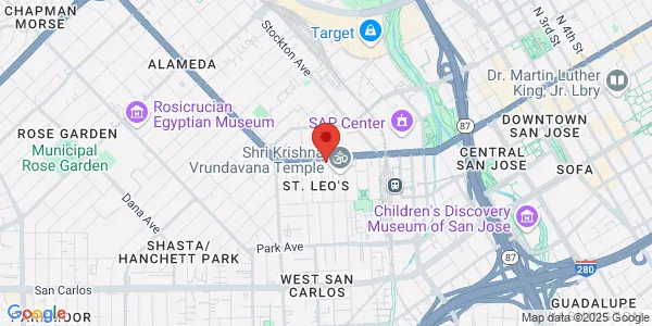 Map of 938 The Alameda San Jose, CA 95109