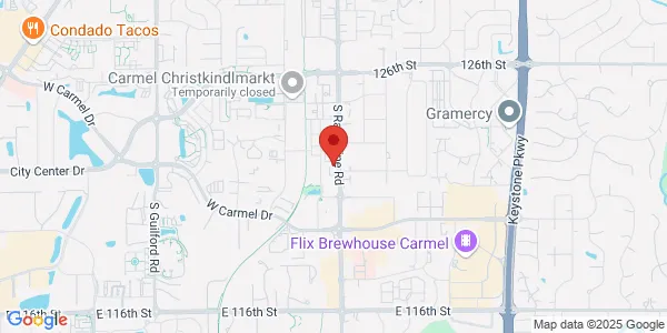 Map of 1036 S Rangeline Rd Carmel, IN 46032