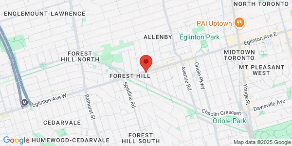 Map of 561 Eglinton Avenue W Toronto, ON M5N 1B5 Canada