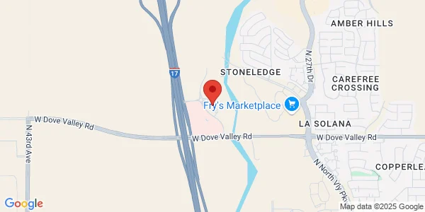 Map of 33423 N 32nd Ave Phoenix, AZ 85085