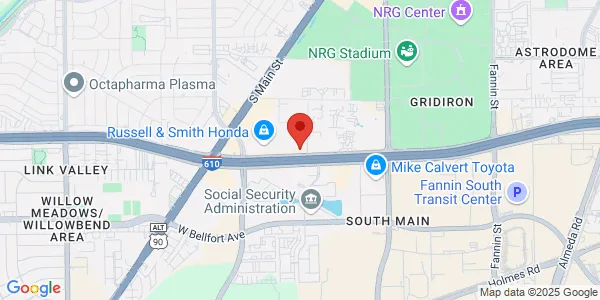 Map of 2616 S Lp W Ste 170-A Houston, TX 77054