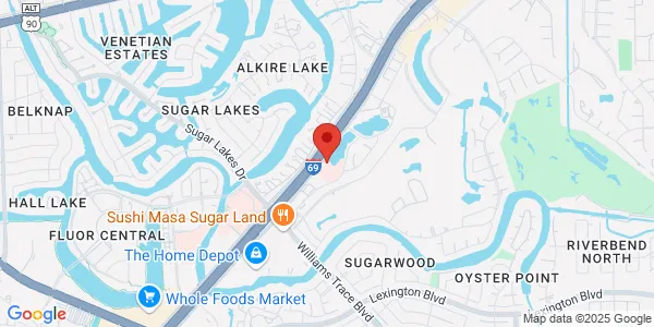 Map of 14835 Southwest Fwy Sugar Land, TX 77478