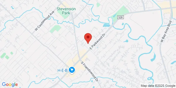 Map of 1505 E Winding Way Ste 110 Friendswood, TX 77546