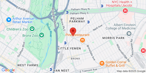 Map of 2016 Bronxdale Ave Ste 102 Bronx, NY 10462