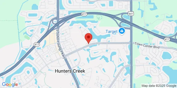 Map of 12100 John Young Pkwy Osceola Regional Medical Ctr Orlando, FL 32837