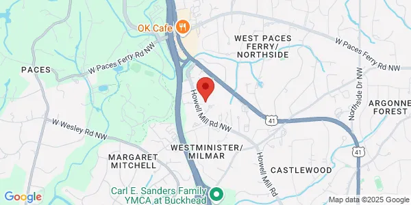 Map of 3200 Downwood Cir NW Ste 220 Atlanta, GA 30327