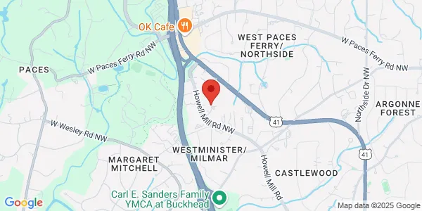 Map of 3200 Downwood Cir Atlanta, GA 30327