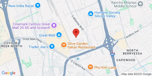 Map of 556 Gibraltar Dr Milpitas, CA 95035