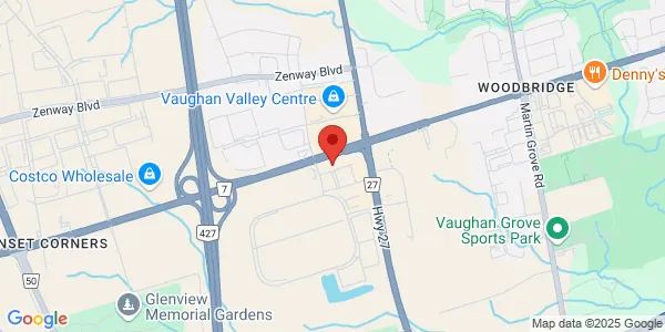 Map of 6175 Highway 7 Suite 19 - 20 Vaughan, ON L4H 0P6 Canada