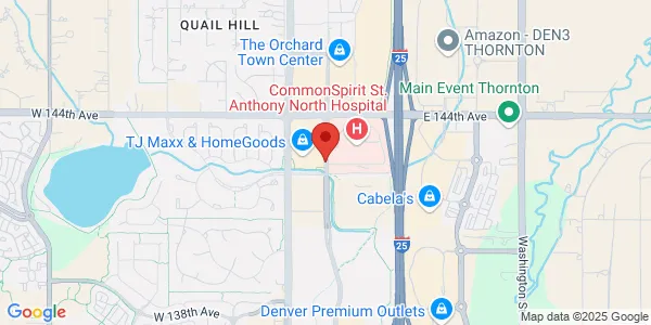 Map of 14200 Orchard Pkwy Westminster, CO 80023