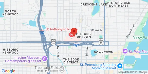 Map of 1200 Seventh Ave N Saint Petersburg, FL 33705