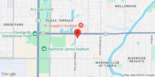 Map of 3030 W Doctor Martin Luther King Junior Blvd Tampa, FL 33607