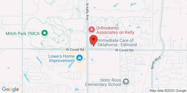 Map of 805 W Covell Rd Edmond, OK 73003
