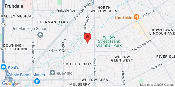 Map of 1685 Westwood Dr Ste 4 San Jose, CA 95125