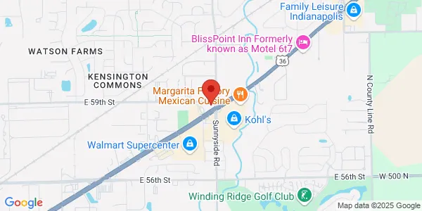 Map of 10950 Pendleton Pike Indianapolis, IN 46236
