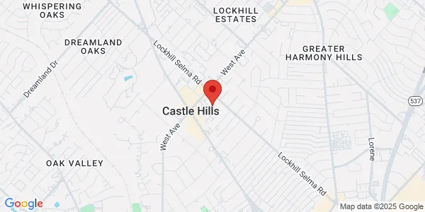 Map of 1626 Lockhill Selma Rd San Antonio, TX 78213